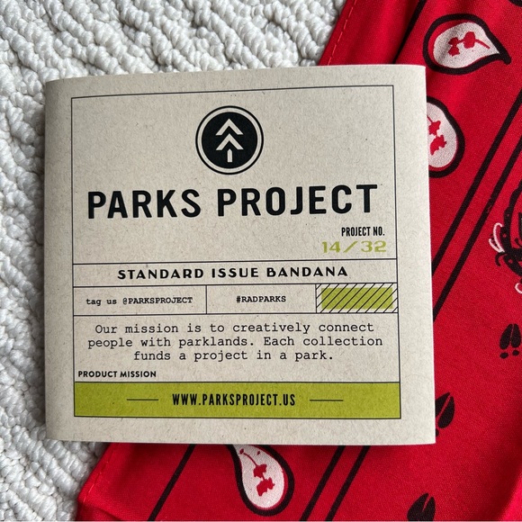 PARKS PROJECT • Standard Issue Bandana - Picture 2 of 10